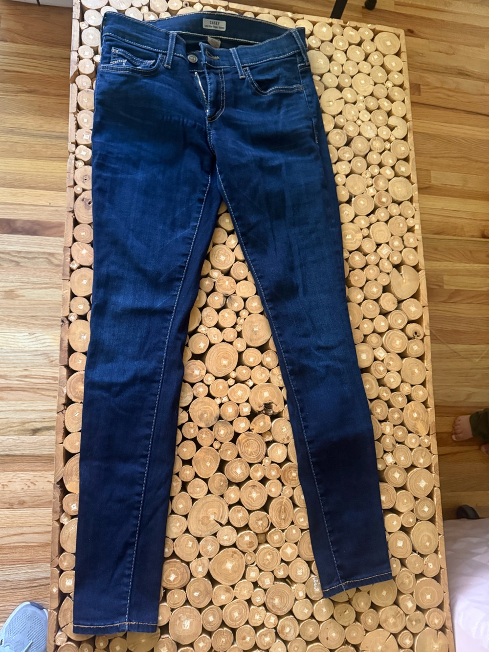 True Religion Men's Skinny Jeans in Deep Indigo